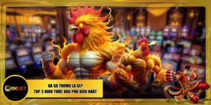 Đá Gà Thomo Là Gì? Top 3 Hình Thức Đấu Phổ Biến Nhất