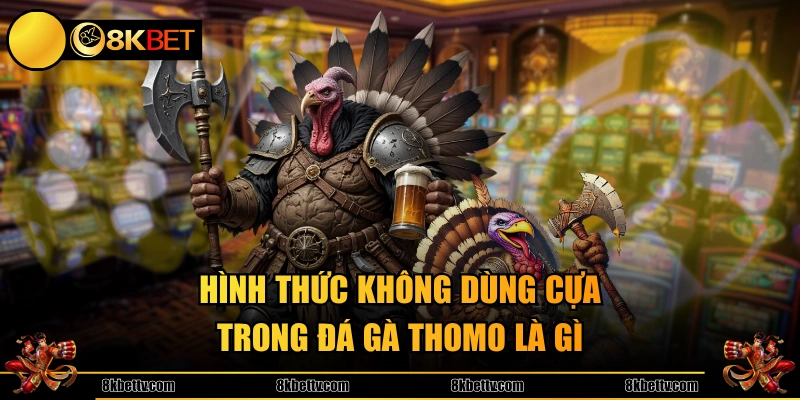 Hình thức không dùng cựa trong đá gà Thomo là gì